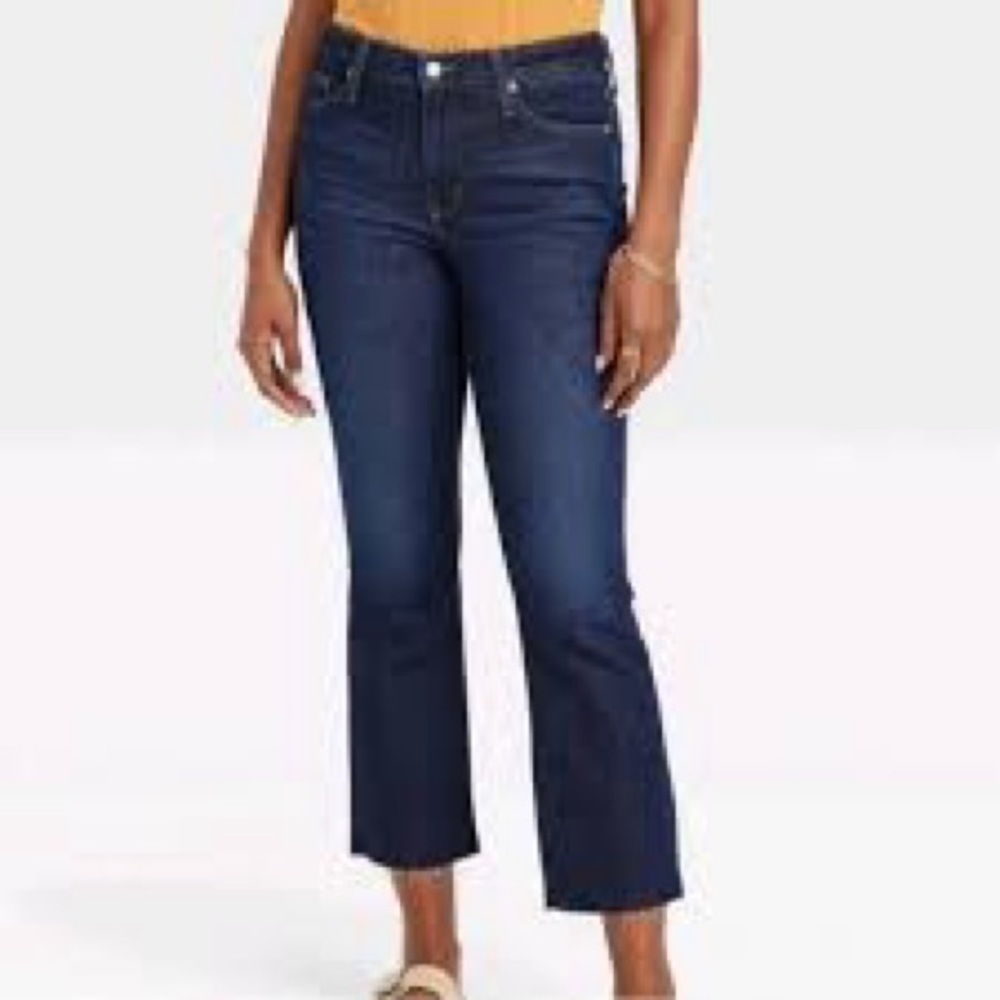 UNIVERSAL THREAD ANKLE BOOTCUT VINTAGE STRETCH JEANS Blue Size 6 / 28 LONG - Picture 12 of 12